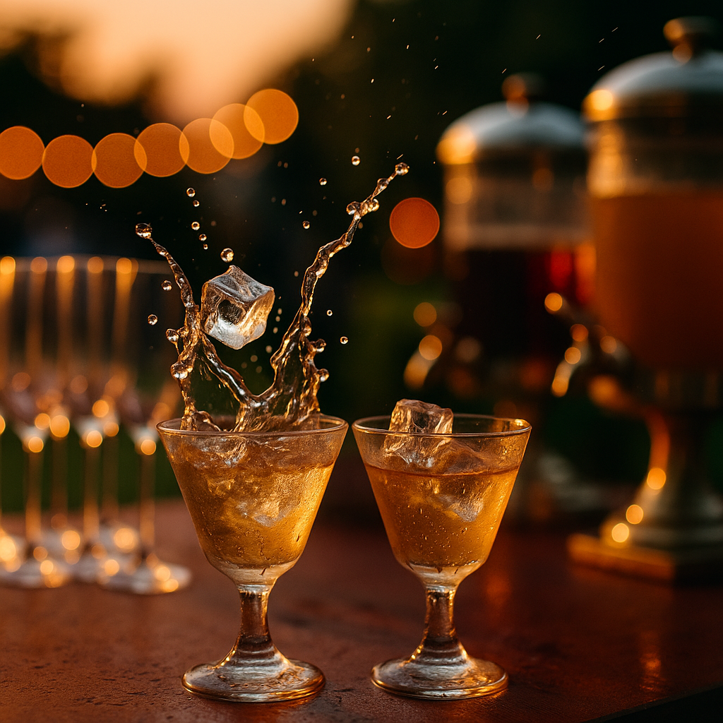 Wedding ice delivery