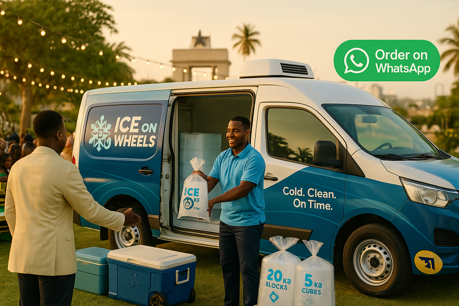 Festival cooler station